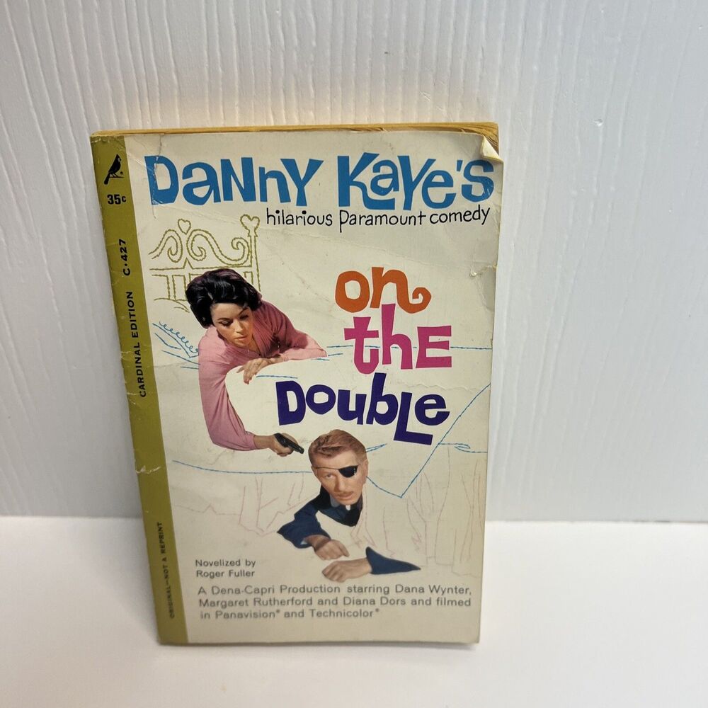 On the Double ︱Danny Kaye︱Paperback ︱1961︱Vintage 60's Books